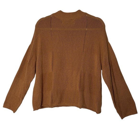 Free People FP‎ Beach Pullover Mock Sweater Women's XS Oversized Top Outdoor - Picture 3 of 10